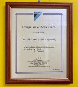 Daikin aircon Dealer